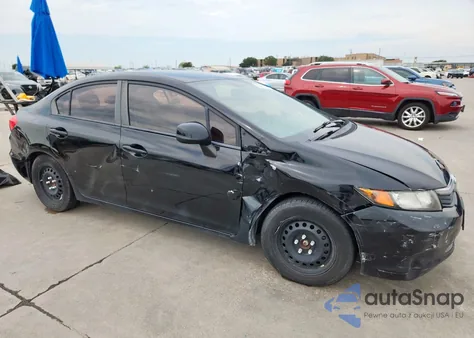 2012 Honda Civic Lx from USA, damaged, VIN 2HGFB2F50CH554112